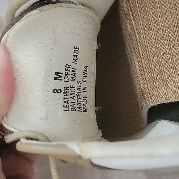 Lady Fairway White/tan Leather Women's Golf Shoes.  8 M Lace up - Picture 8 of 10